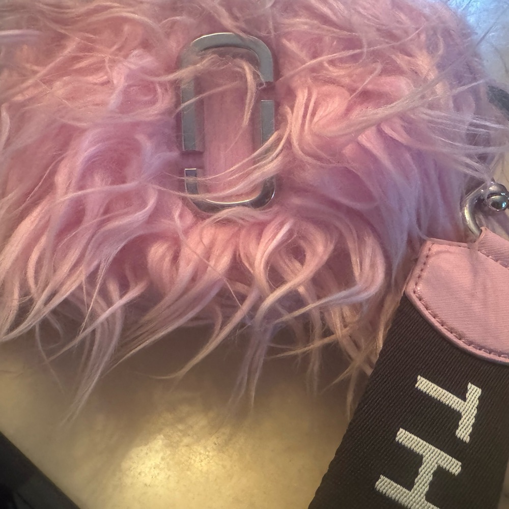Marc Jacobs Pink Fluffy Handbag